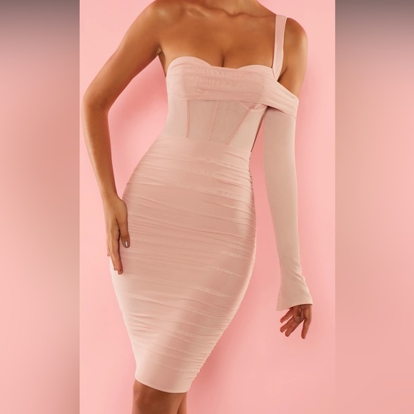 oh polly corset midi dress - Picture 4 of 9